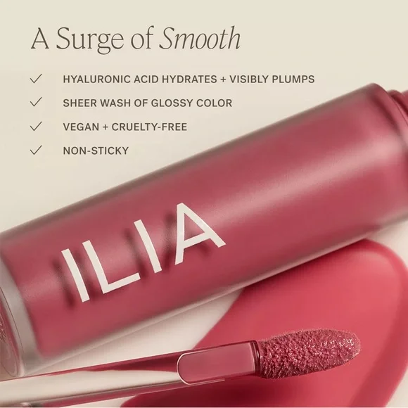 3/$50 💫 ILIA
Balmy Gloss Tinted Lip Oil in Petals - Picture 6 of 7